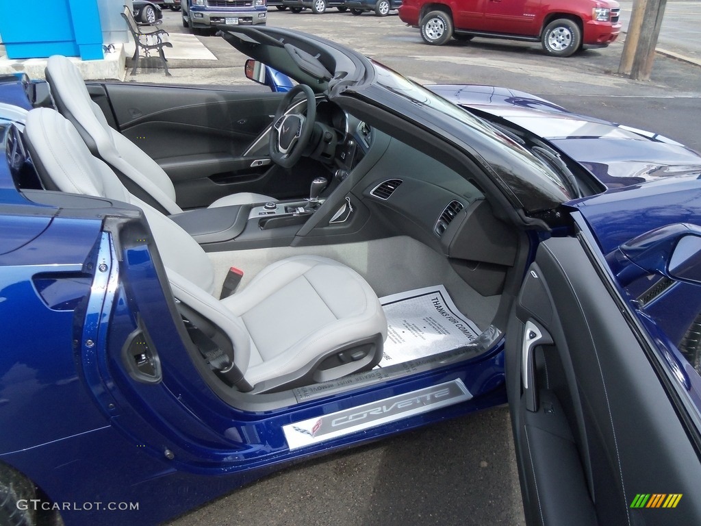 2019 Corvette Stingray Coupe - Admiral Blue Metallic / Gray photo #11