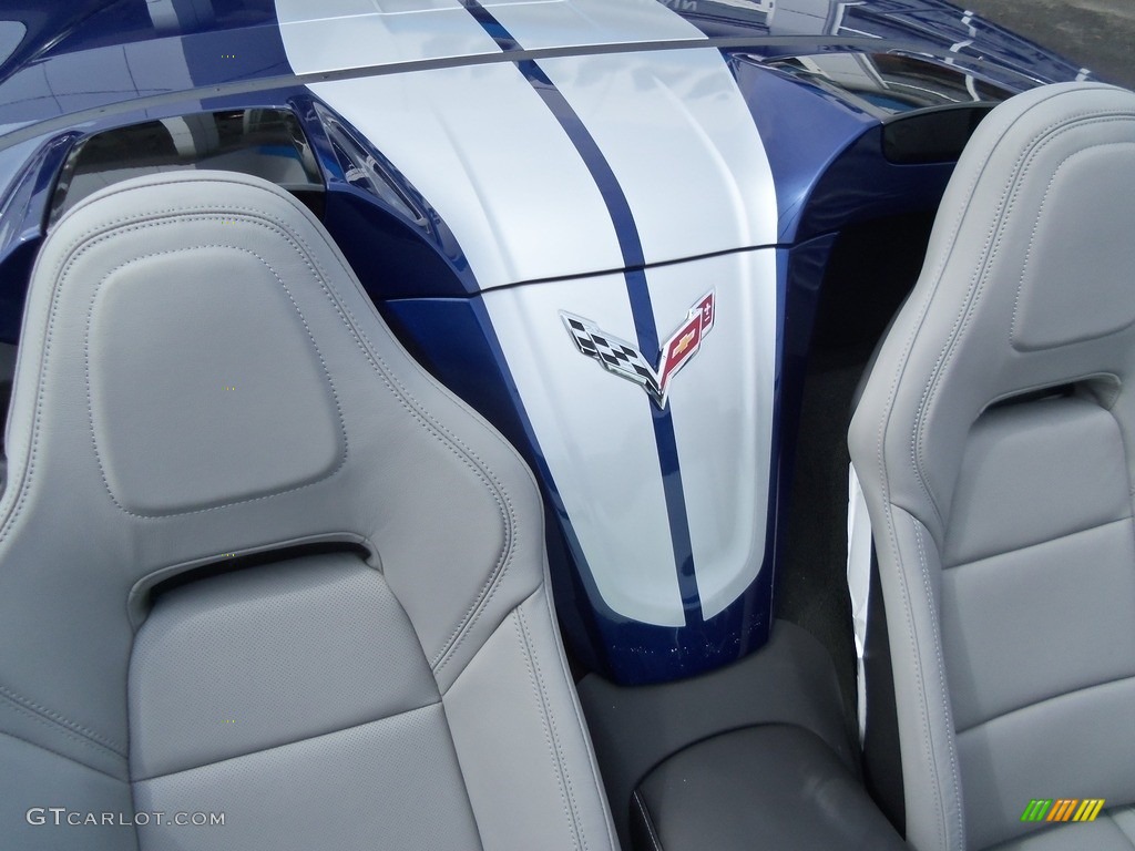 2019 Corvette Stingray Coupe - Admiral Blue Metallic / Gray photo #15