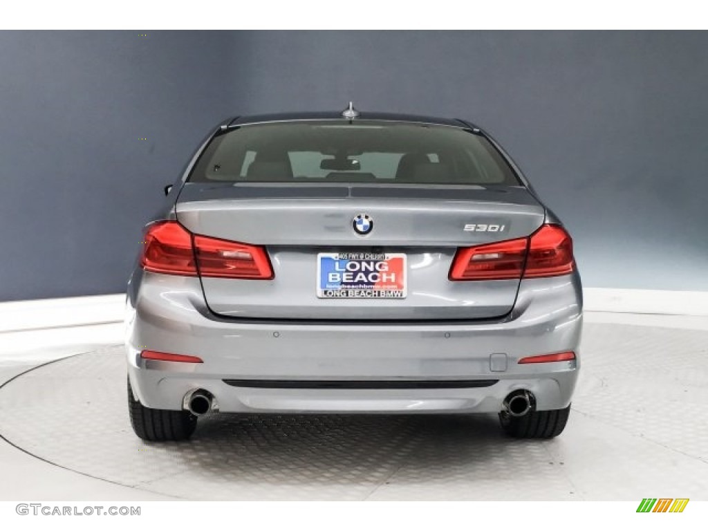 2018 5 Series 530i Sedan - Bluestone Metallic / Black photo #3