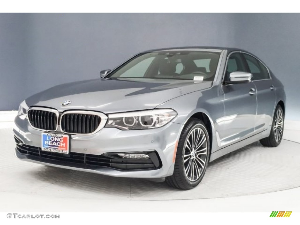 2018 5 Series 530i Sedan - Bluestone Metallic / Black photo #12