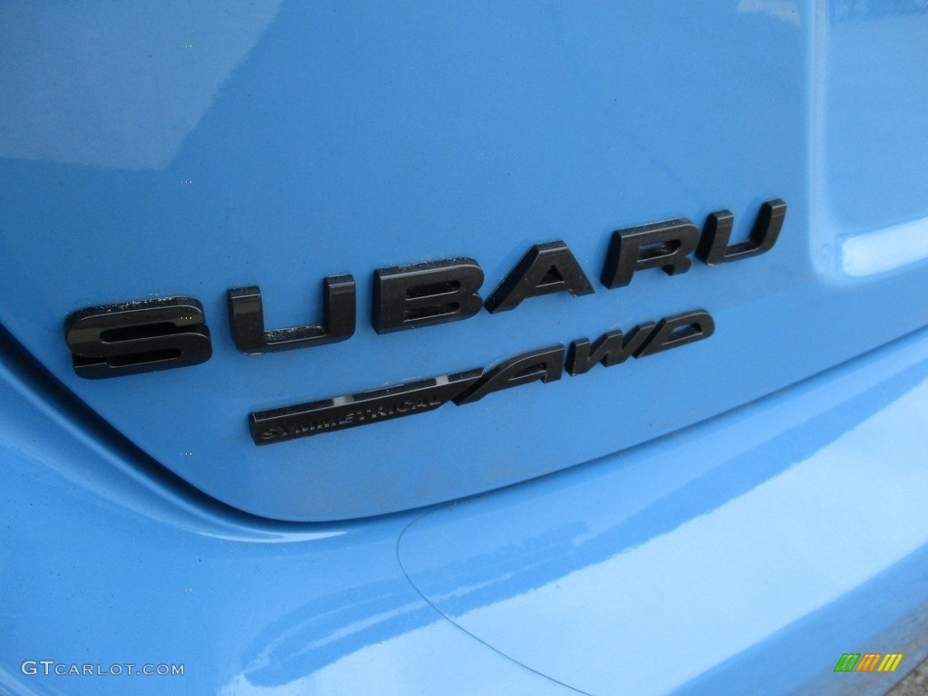 2016 Subaru WRX STI HyperBlue Limited Edition Marks and Logos Photo #126465935