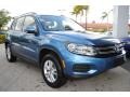 Pacific Blue Metallic - Tiguan S Photo No. 2
