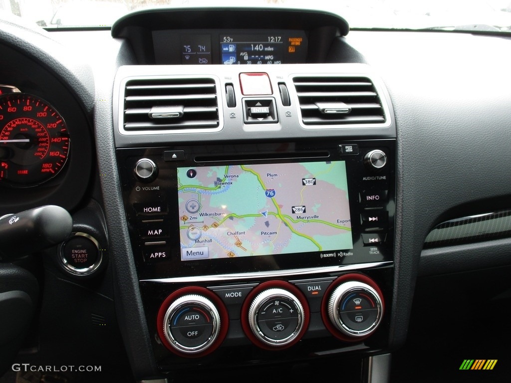 2016 Subaru WRX STI HyperBlue Limited Edition Navigation Photo #126466235