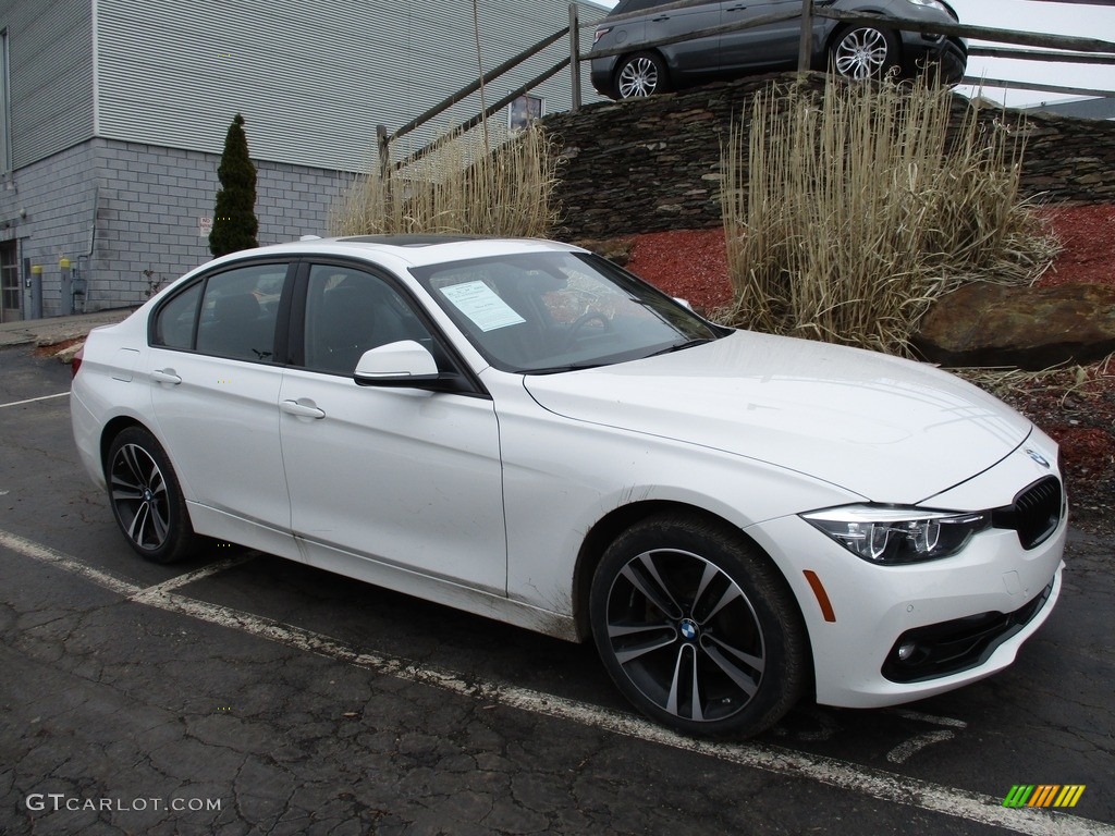 Alpine White BMW 3 Series