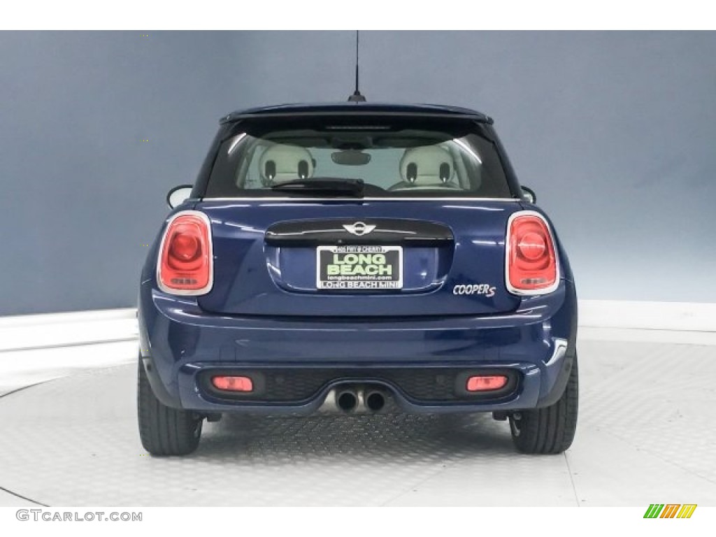2015 Cooper S Hardtop 2 Door - Deep Blue Metallic / Lounge Satellite Gray photo #3