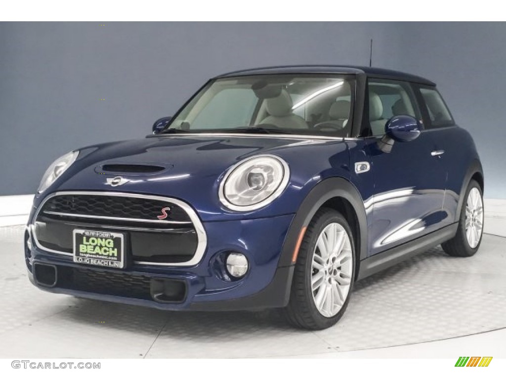 2015 Cooper S Hardtop 2 Door - Deep Blue Metallic / Lounge Satellite Gray photo #13