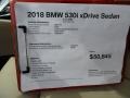 2018 Alpine White BMW 5 Series 530i xDrive Sedan  photo #12