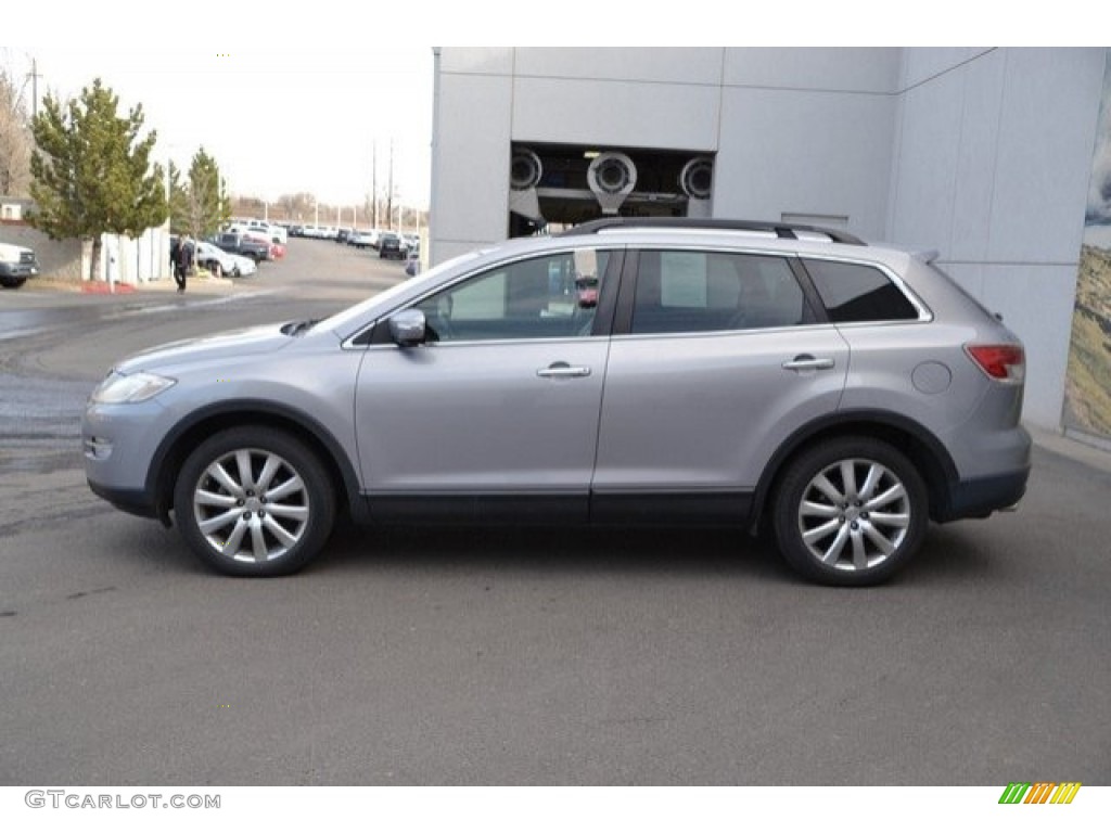 2008 CX-9 Grand Touring AWD - Liquid Platinum Metallic / Sand photo #4