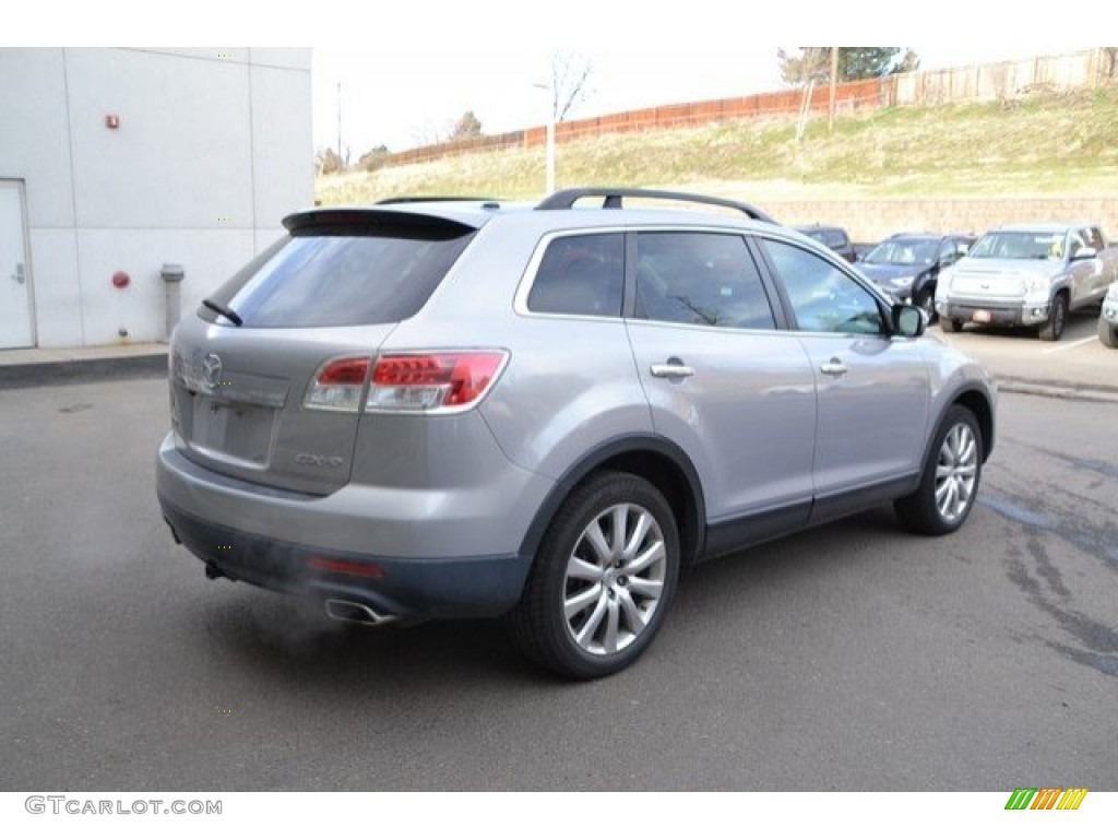 2008 CX-9 Grand Touring AWD - Liquid Platinum Metallic / Sand photo #7