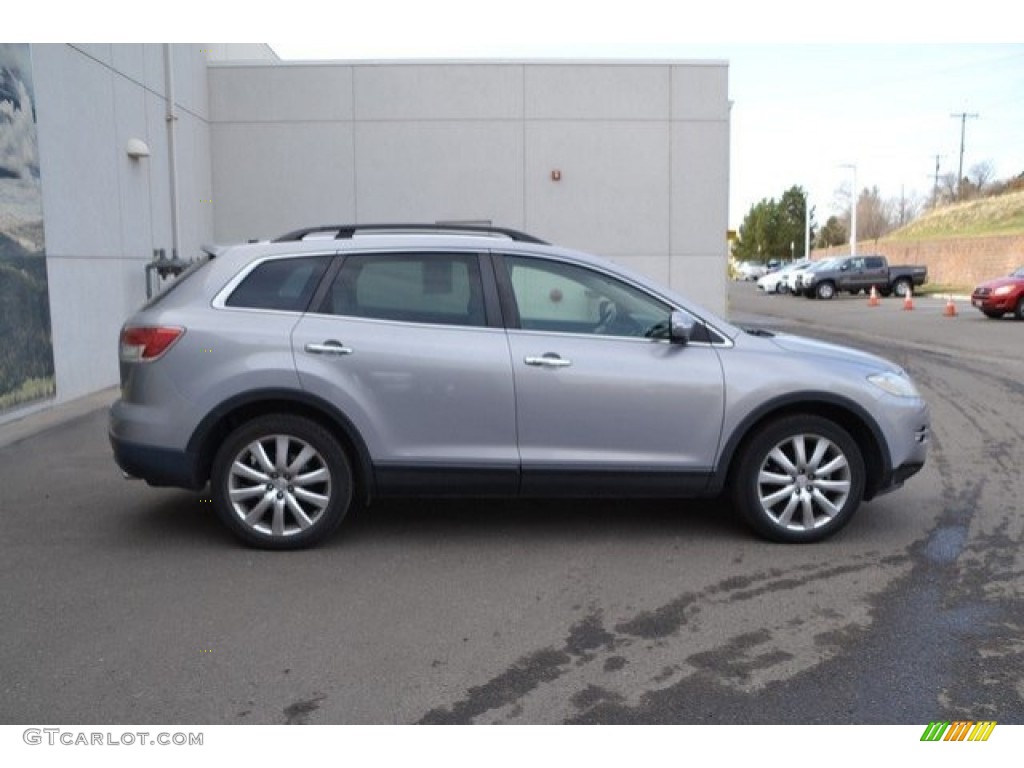 2008 CX-9 Grand Touring AWD - Liquid Platinum Metallic / Sand photo #8