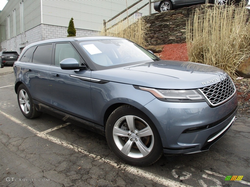Byron Blue Metallic 2018 Land Rover Range Rover Velar S Exterior Photo #126469521