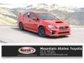 Lightning Red 2015 Subaru WRX STI