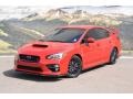 2015 Lightning Red Subaru WRX STI  photo #5