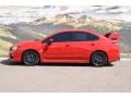 2015 Lightning Red Subaru WRX STI  photo #6