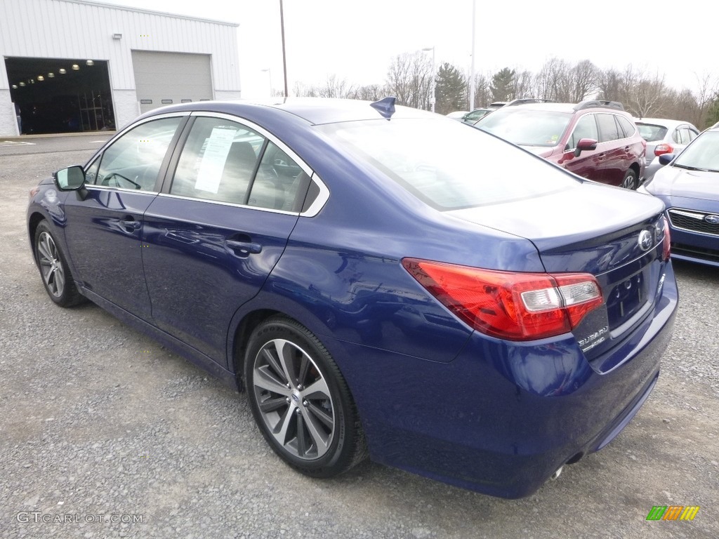 2017 Legacy 2.5i Limited - Lapis Blue Pearl / Warm Ivory photo #3
