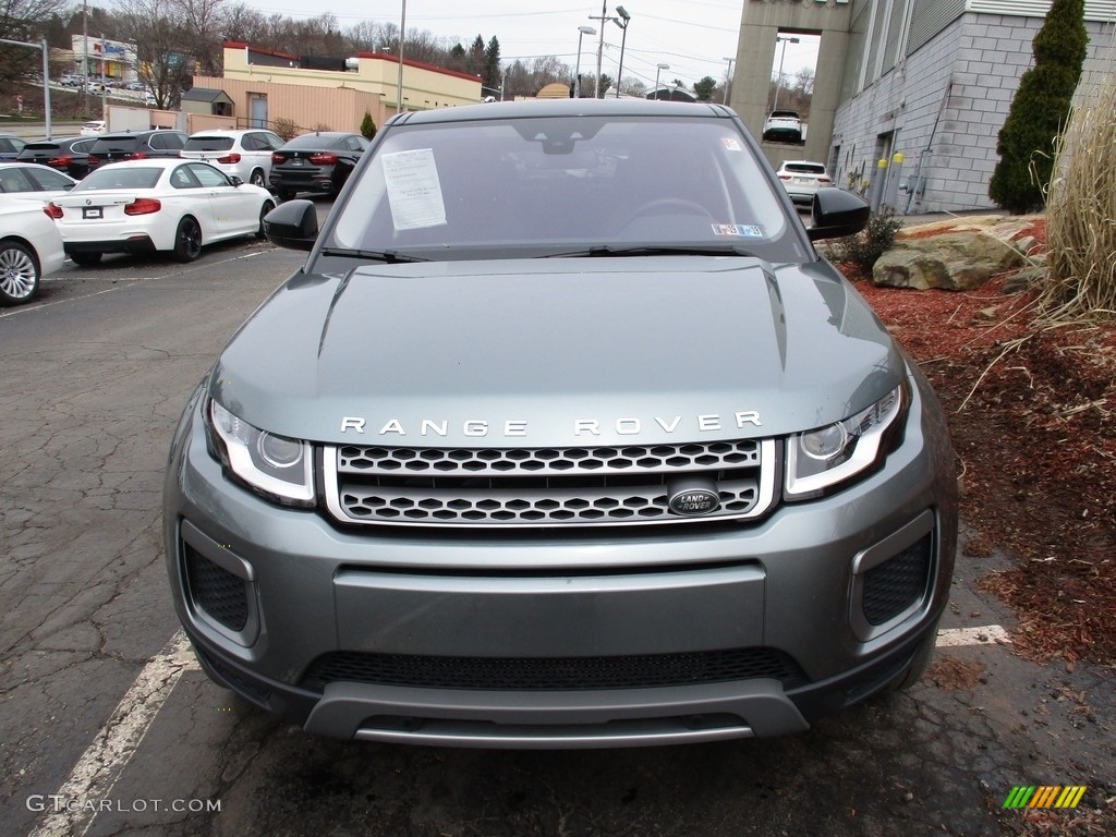 2017 Range Rover Evoque SE - Scotia Grey Metallic / Ebony/Ebony photo #9