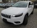 2019 Bright White Jeep Cherokee Latitude Plus 4x4  photo #5