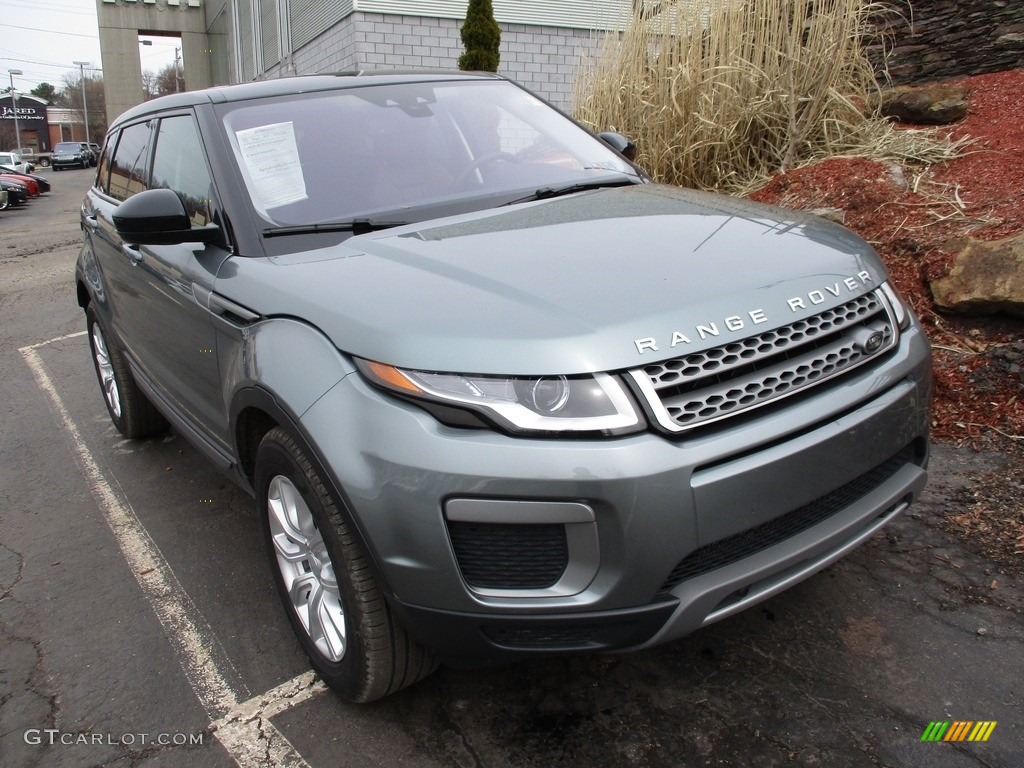 2017 Range Rover Evoque SE - Scotia Grey Metallic / Ebony/Ebony photo #13