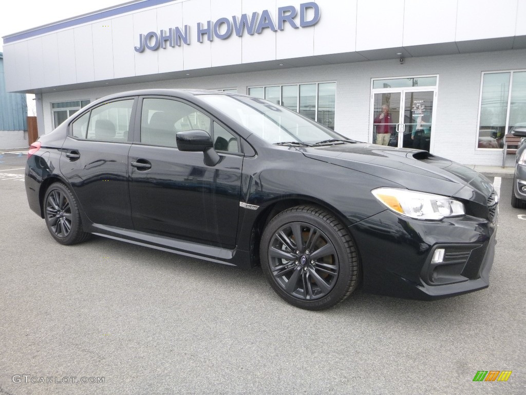 2018 WRX  - Crystal Black Silica / Carbon Black photo #1