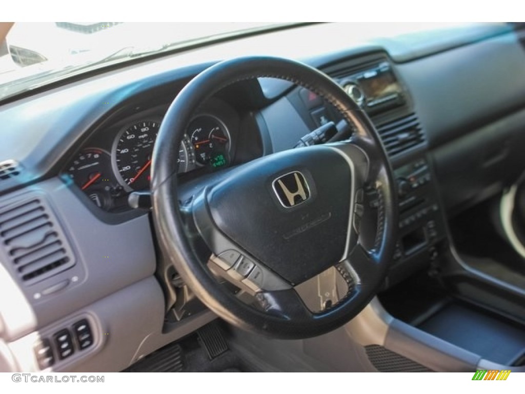 2005 Pilot EX-L 4WD - Nighthawk Black Pearl / Gray photo #30