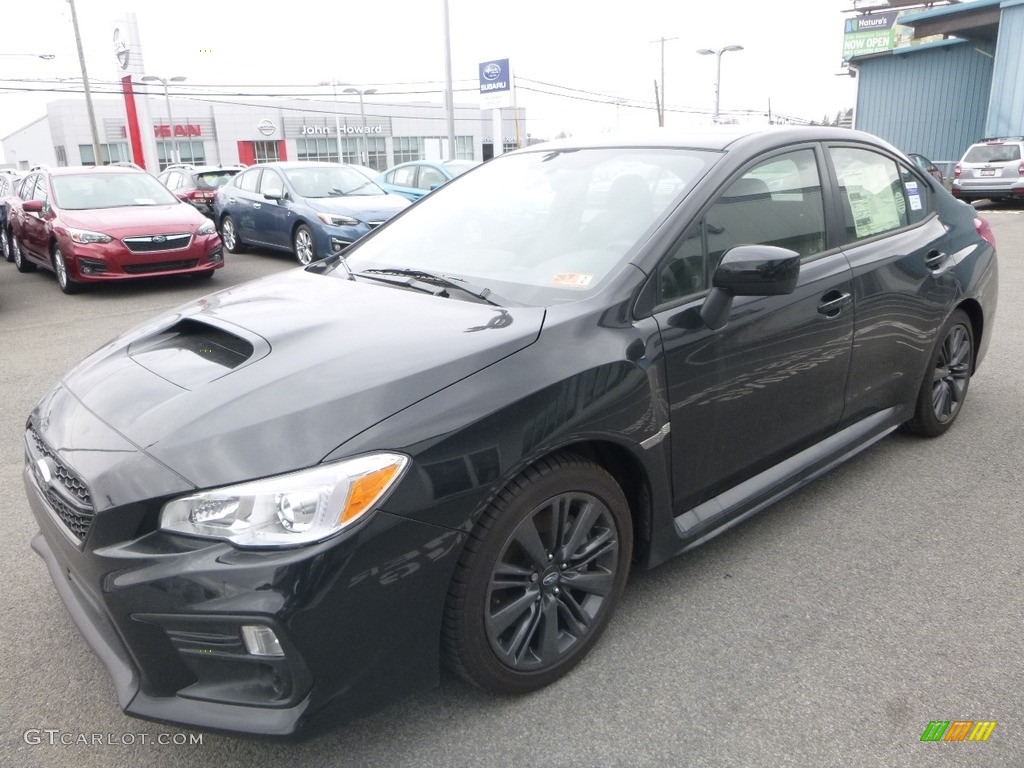 Crystal Black Silica 2018 Subaru WRX Standard WRX Model Exterior Photo #126472550