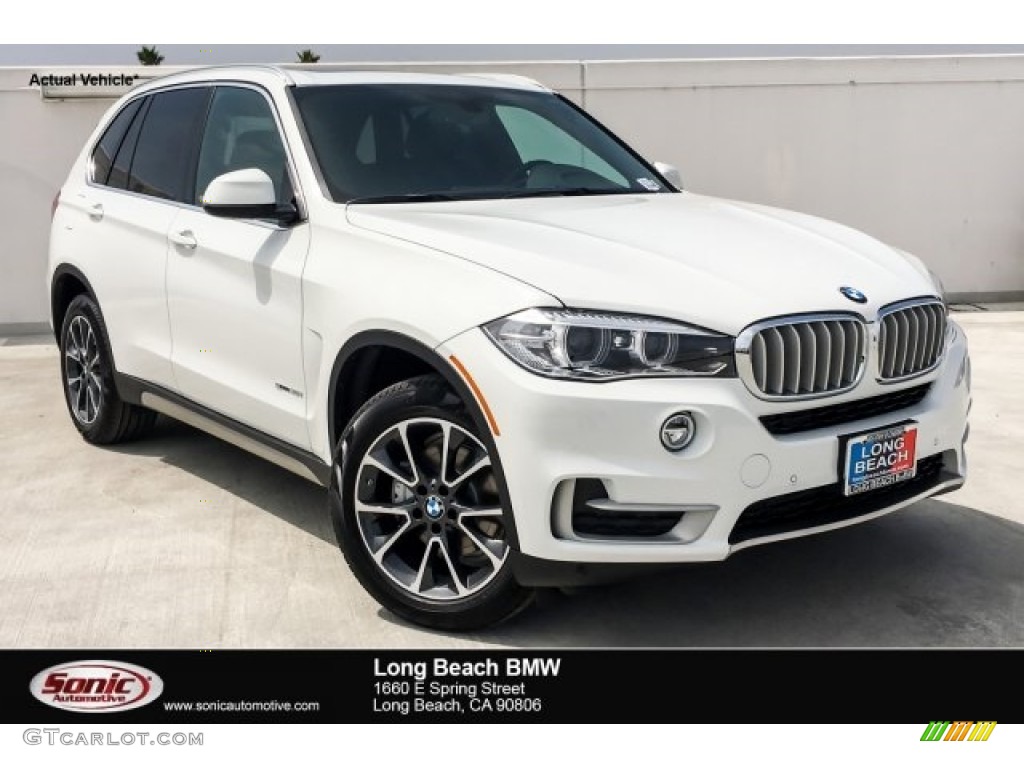 Alpine White BMW X5