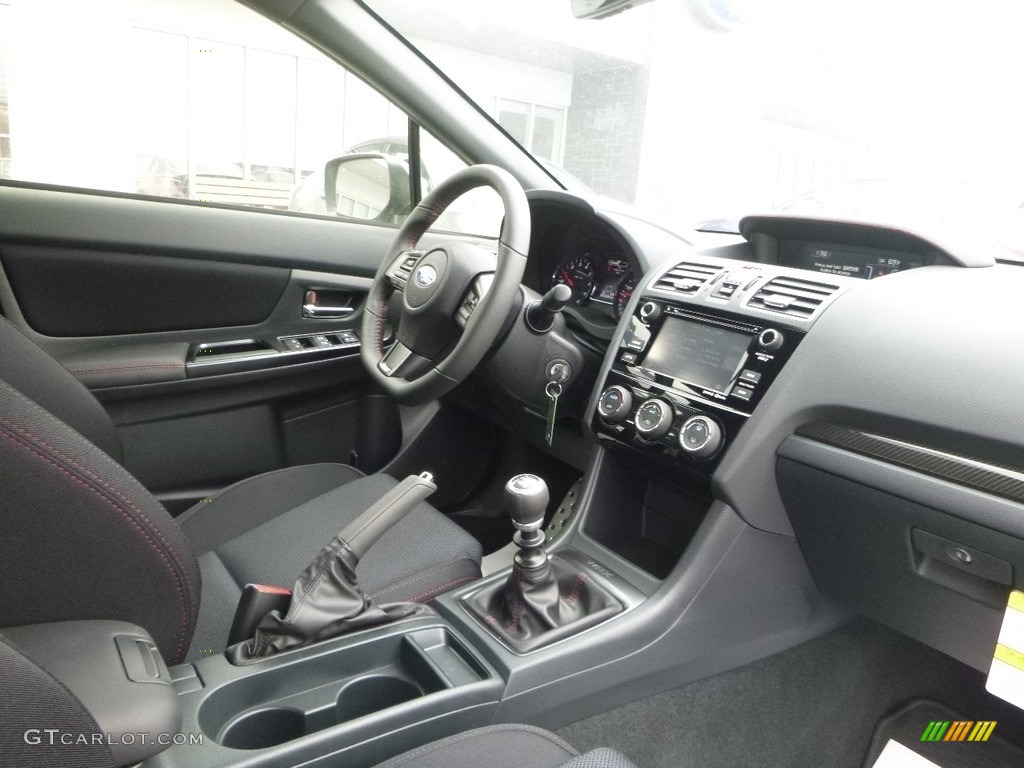 Carbon Black Interior 2018 Subaru WRX Standard WRX Model Photo #126472628