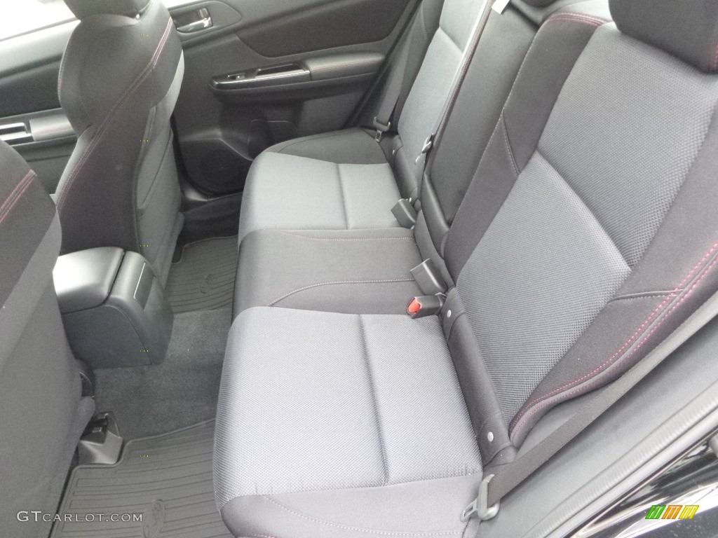 2018 Subaru WRX Standard WRX Model Rear Seat Photos