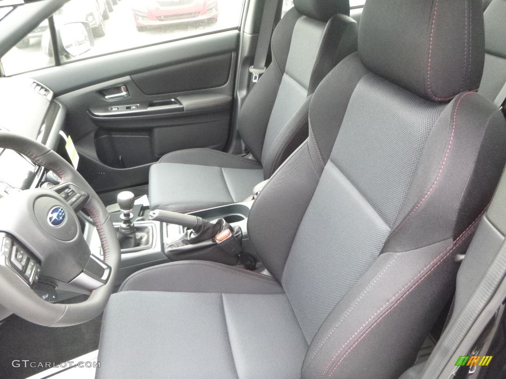 2018 Subaru WRX Standard WRX Model Front Seat Photo #126472724