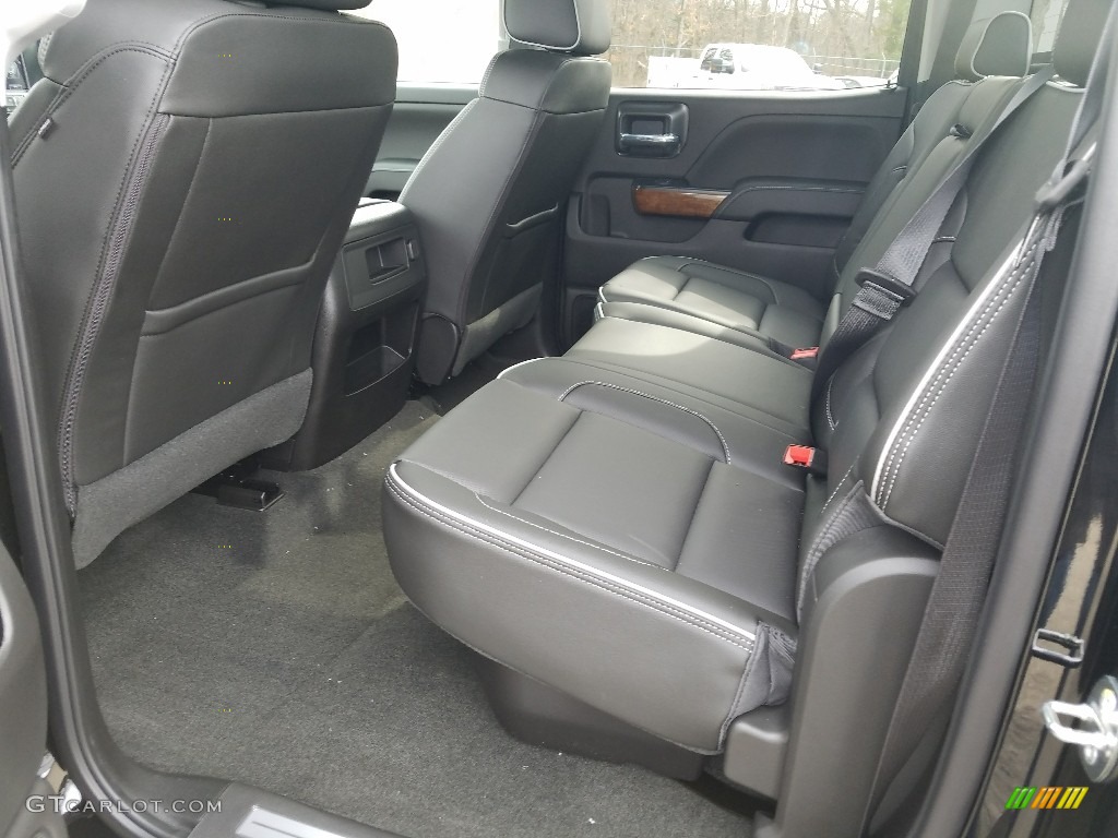 2018 Chevrolet Silverado 2500HD High Country Crew Cab 4x4 Rear Seat Photo #126472808