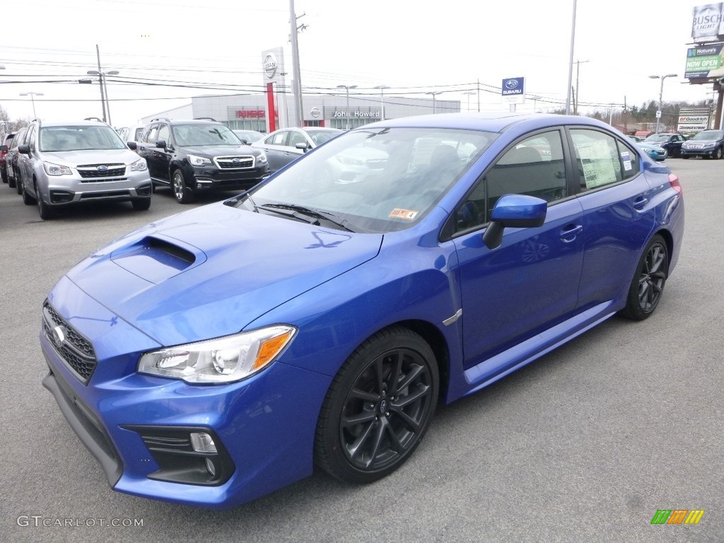 WR Blue Pearl 2018 Subaru WRX Premium Exterior Photo #126473090