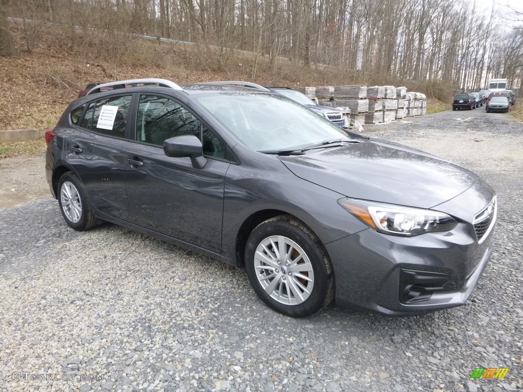 2018 Impreza 2.0i Premium 4-Door - Magnetite Gray Metallic / Black photo #1