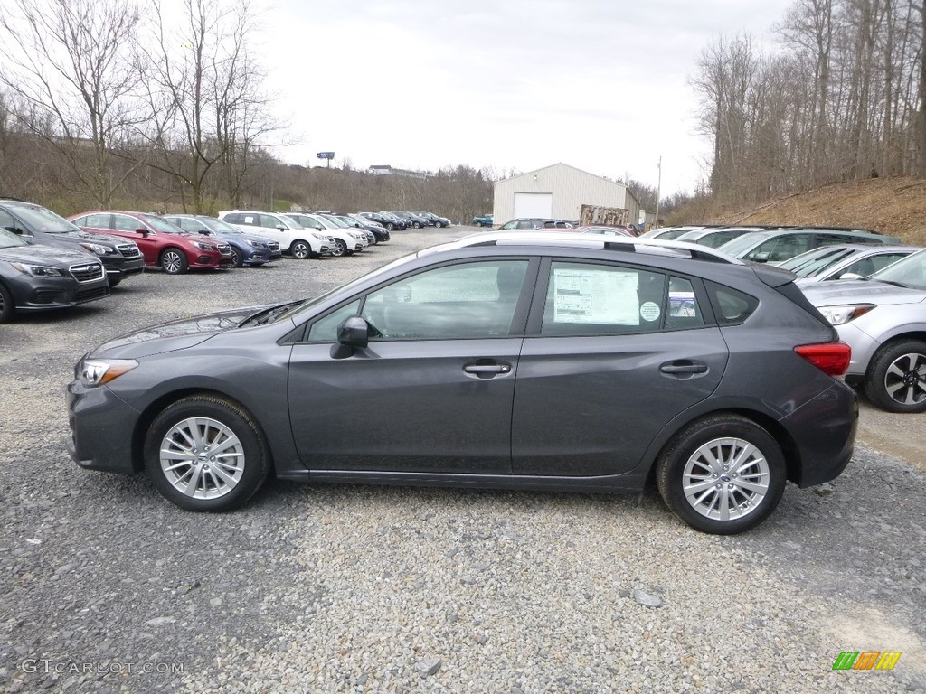 Magnetite Gray Metallic 2018 Subaru Impreza 2.0i Premium 4-Door Exterior Photo #126473645