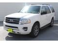 2017 White Platinum Ford Expedition XLT  photo #3