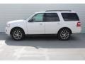2017 White Platinum Ford Expedition XLT  photo #7