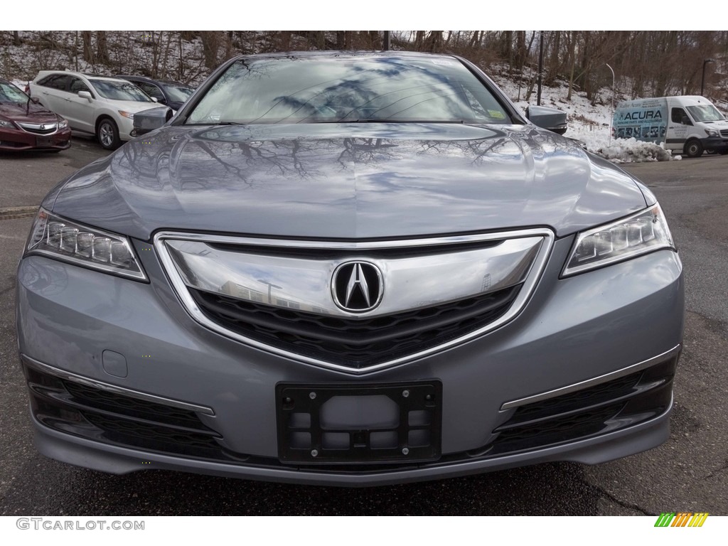 2015 TLX 2.4 - Slate Silver Metallic / Graystone photo #2