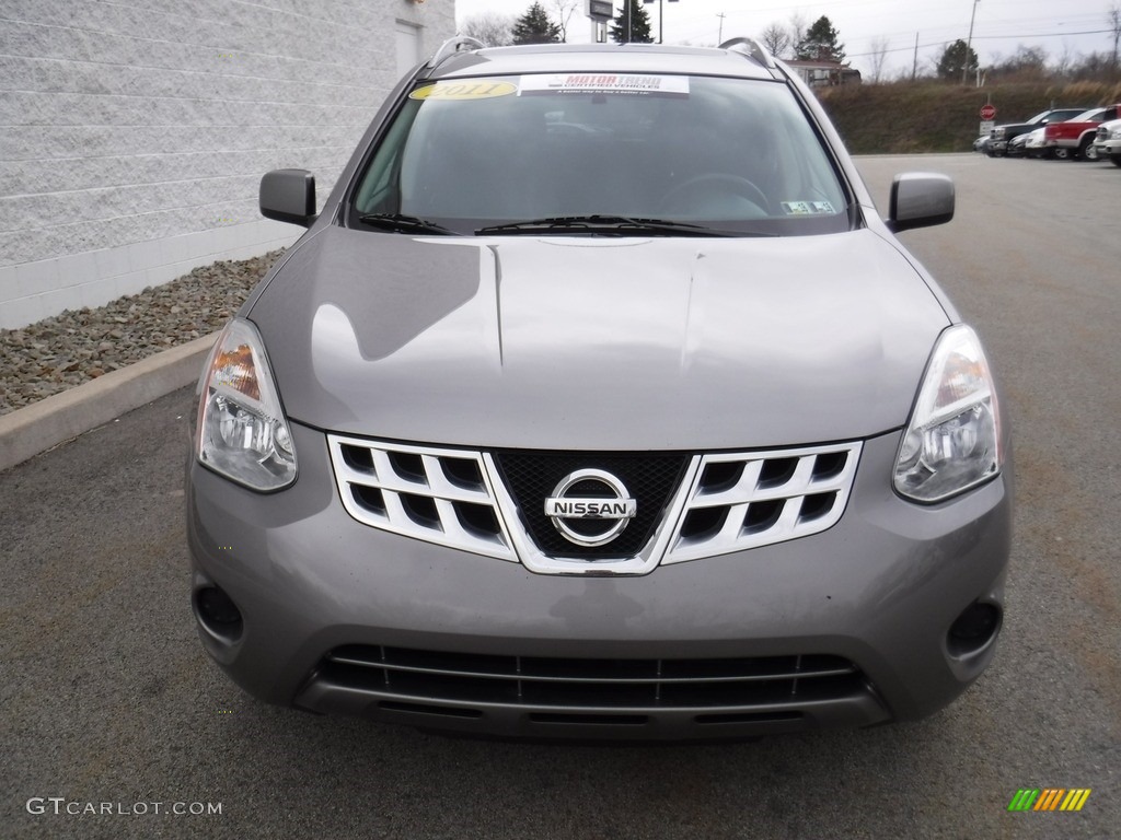 2011 Rogue SV AWD - Platinum Graphite / Black photo #5