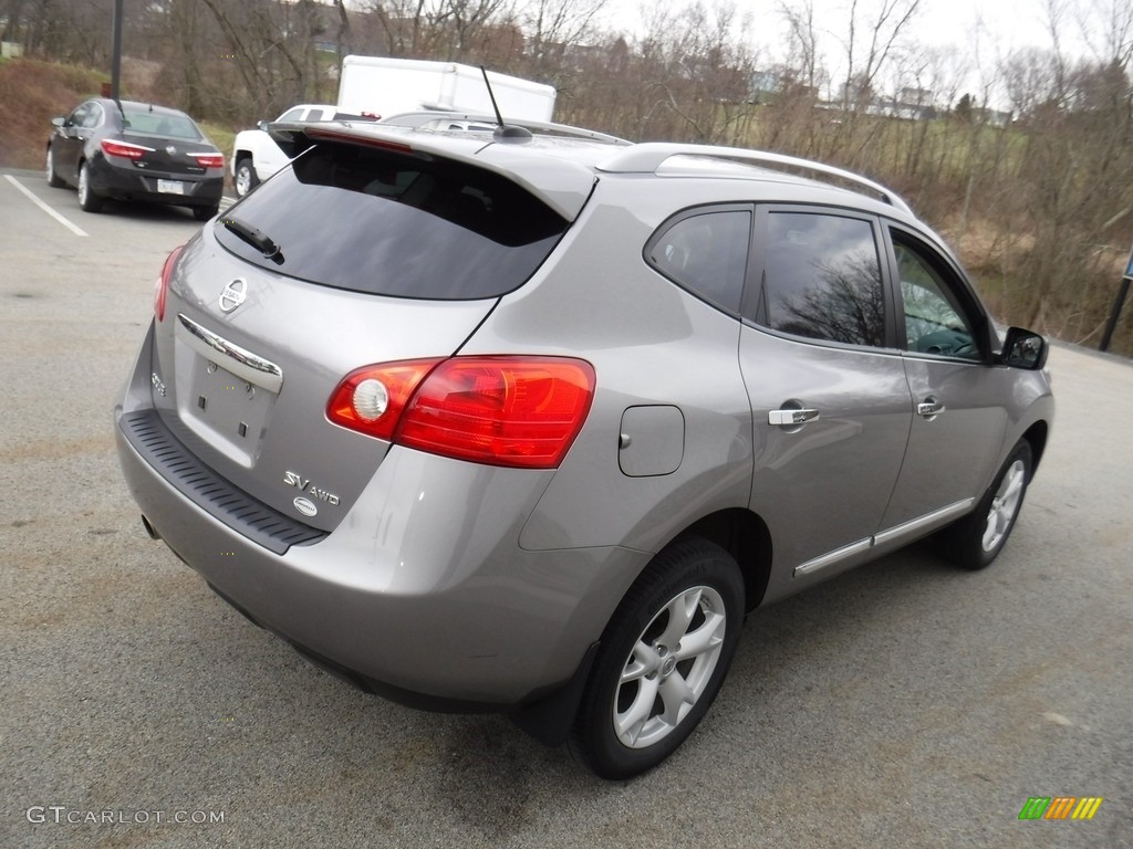 2011 Rogue SV AWD - Platinum Graphite / Black photo #8