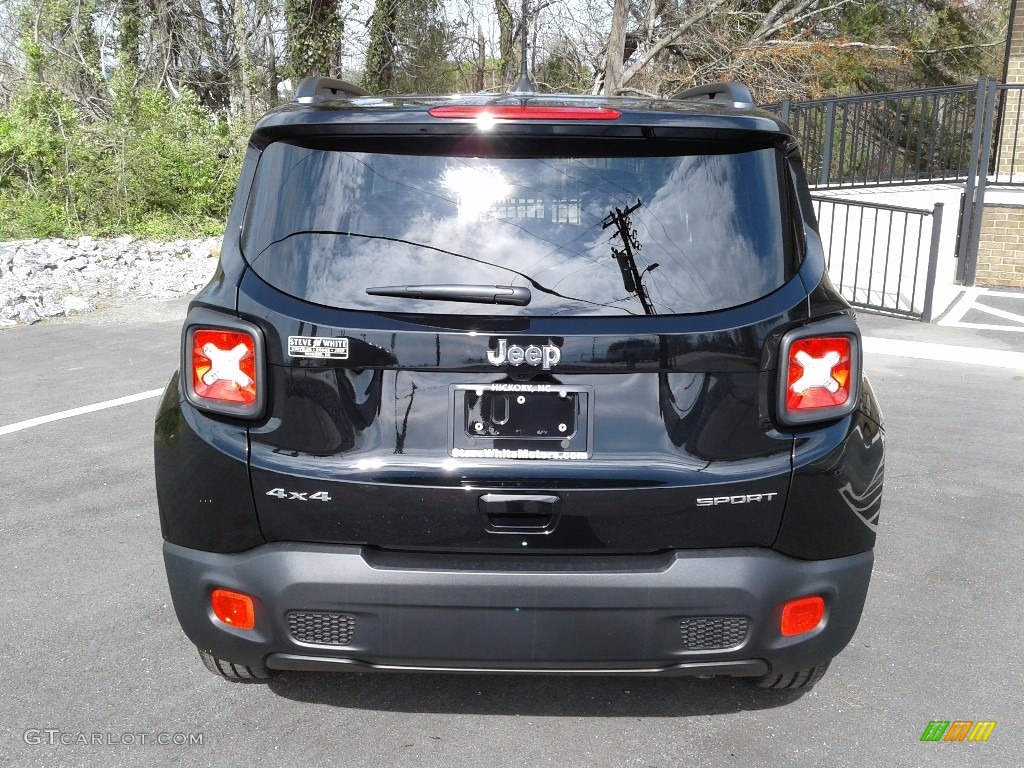 2018 Renegade Sport 4x4 - Black / Black photo #7