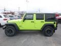 2017 Hypergreen Jeep Wrangler Unlimited Sport 4x4  photo #2