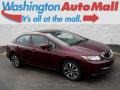 Crimson Pearl - Civic EX Sedan Photo No. 1