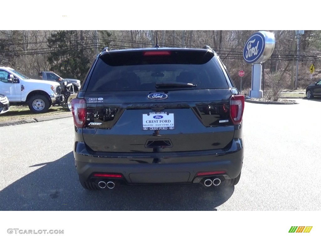 2018 Explorer Sport 4WD - Shadow Black / Ebony Black photo #6