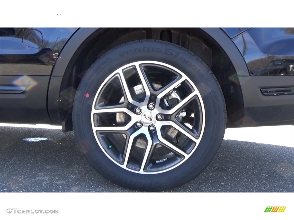 2018 Explorer Sport 4WD - Shadow Black / Ebony Black photo #21