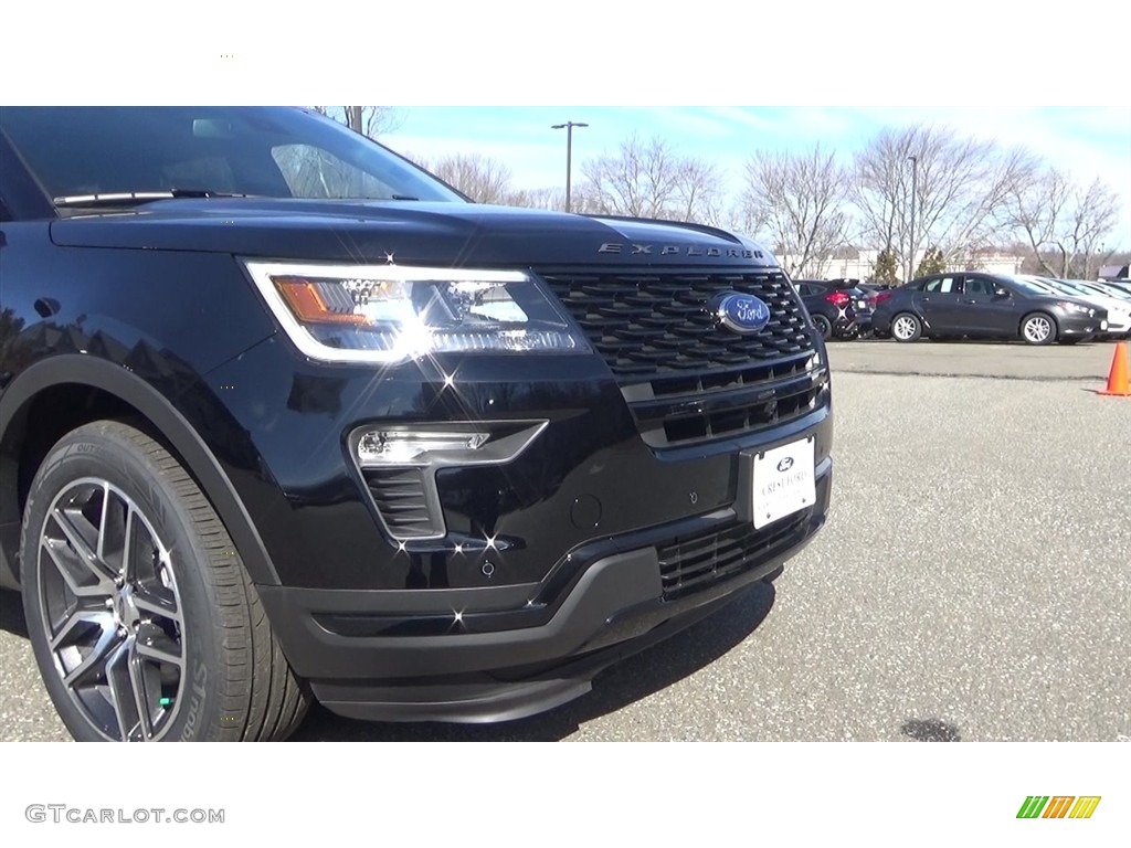 2018 Explorer Sport 4WD - Shadow Black / Ebony Black photo #29
