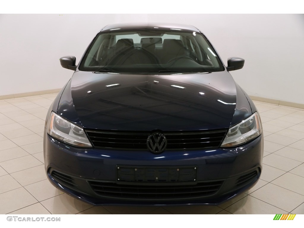 2014 Jetta S Sedan - Tempest Blue Metallic / Titan Black photo #2