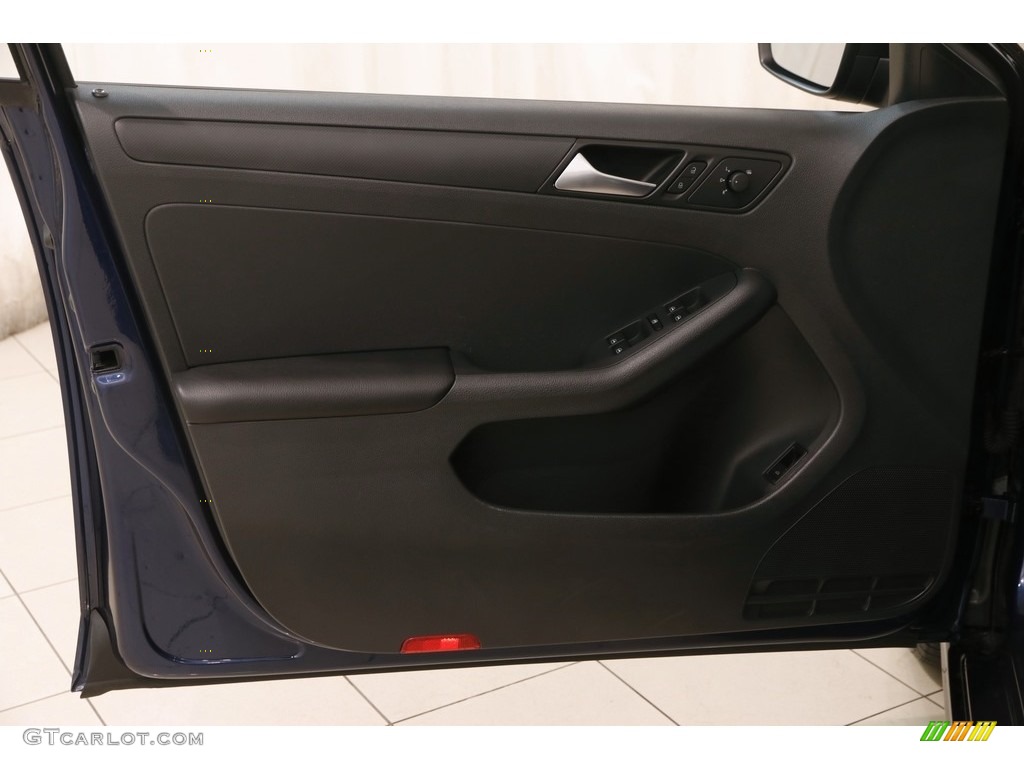 2014 Jetta S Sedan - Tempest Blue Metallic / Titan Black photo #4