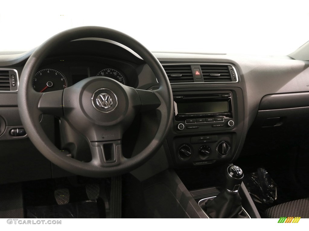 2014 Jetta S Sedan - Tempest Blue Metallic / Titan Black photo #7