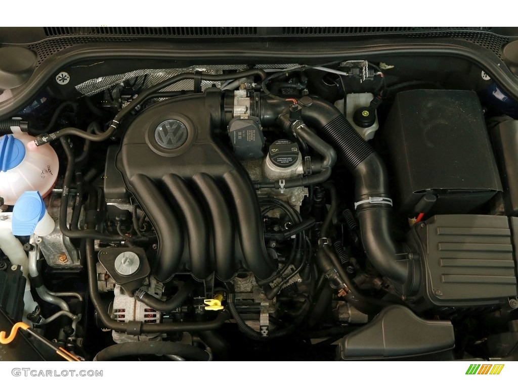 2014 Jetta S Sedan - Tempest Blue Metallic / Titan Black photo #17