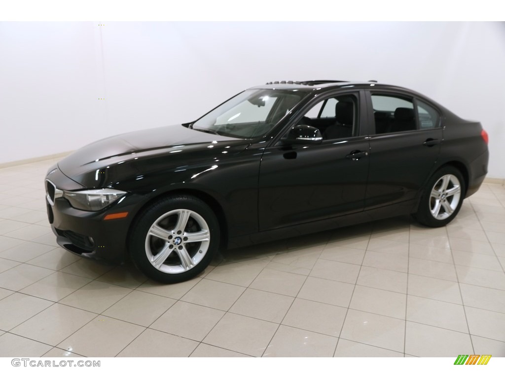 2015 3 Series 320i xDrive Sedan - Jet Black / Black photo #3