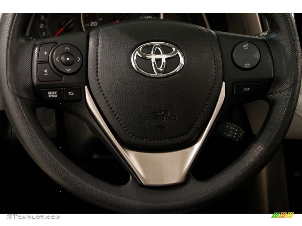 2015 RAV4 XLE - Super White / Ash photo #6